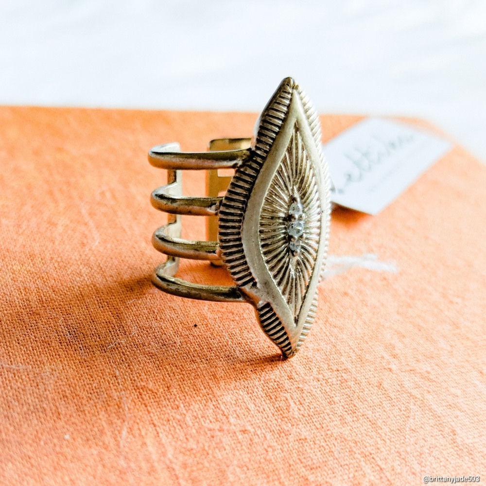 🆕Ettika •Fortune Teller's Secret• Gold Ring - Picture 2 of 7